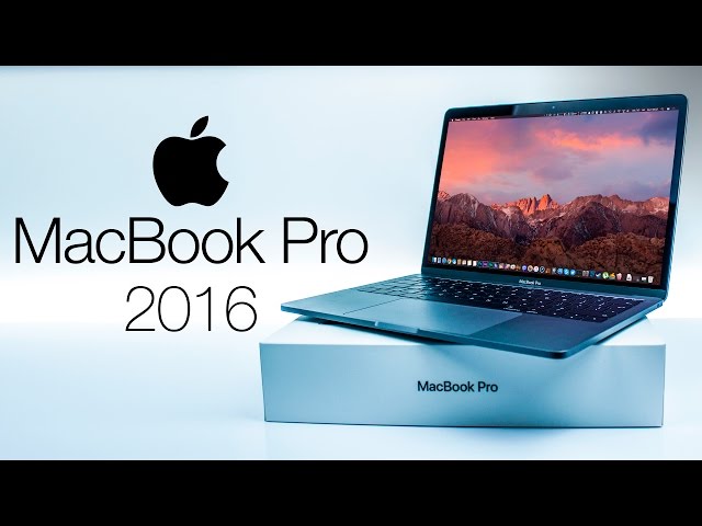 NEW MacBook Pro 2016 - Unboxing & Initial Review!