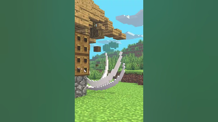 When a creeper blows up your house...