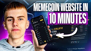 How To Create Your OWN MemeCoin/Crypto TOKEN Website In Less Than 10 MINUTES?! (It's EASY!) screenshot 2