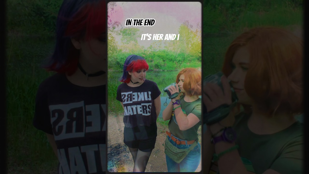 In the end | Nora & Swann @nikkihatsunecosplay Lost Records #cosplay #shorts