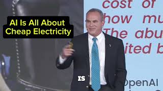 AI Is All About Cheap Electricity
