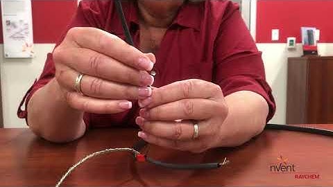 nVent RAYCHEM WinterGard H900 Power Connection Kit with End Seal Installation Video