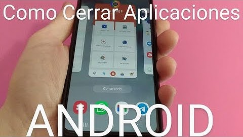 ❌ Cómo CERRAR APPS en SEGUNDO PLANO en ANDROID (BIEN EXPLICADO) FÁCIL y RÁPIDO