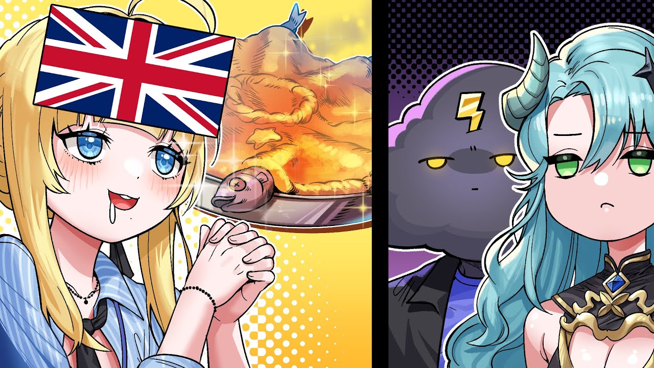 진짜 영국인 버튜버가 고르는 영국 음식 이상형 월드컵