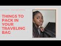 Items To Pack When Traveling Abroad