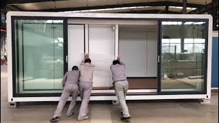 Install a Pull-out Expandable Container House in 10 minutes