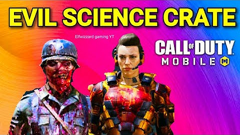 *NEW* EVIL SCIENCE CRATE *WICHT ZOMBIE WARDEN* COD MOBILE * CALL OF DUTY*