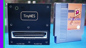 A Real Original Nintendo Console, but how is it the size of a game cartridge?  TinyNES