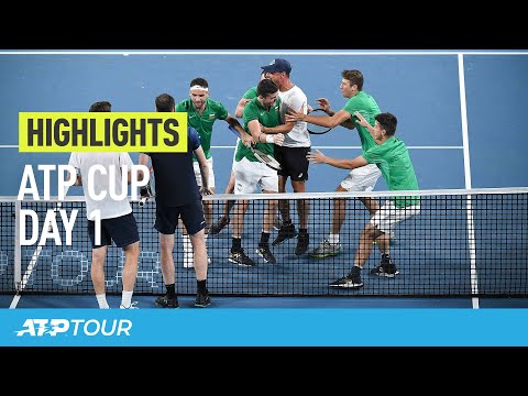 Bulgarian Stunner | Day 1 Highlights | ATP CUP