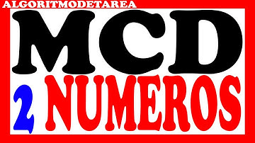 Algoritmo para calcular el máximo común divisor de dos números