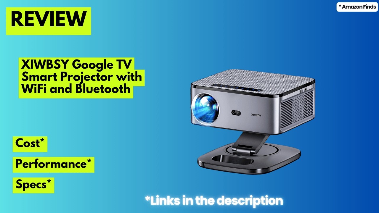 XIWBSY Google TV Projector Review: 2000 ANSI Lumens & 4K Support
