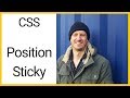 CSS Position Sticky