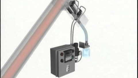 Sentry Model RX Automatic Sampler for Bulk Solids, Strip Sampler for Free-Flowing Materials