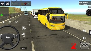 Indonesia Coach bus driving | Euro bus simulator 2025 Android gameplay part-161