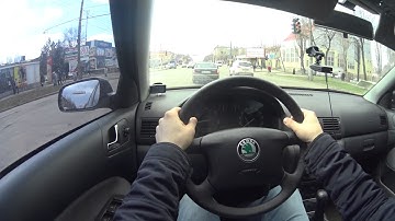 POV Driving Skoda Octavia Tour 1.9TDI Ukraine