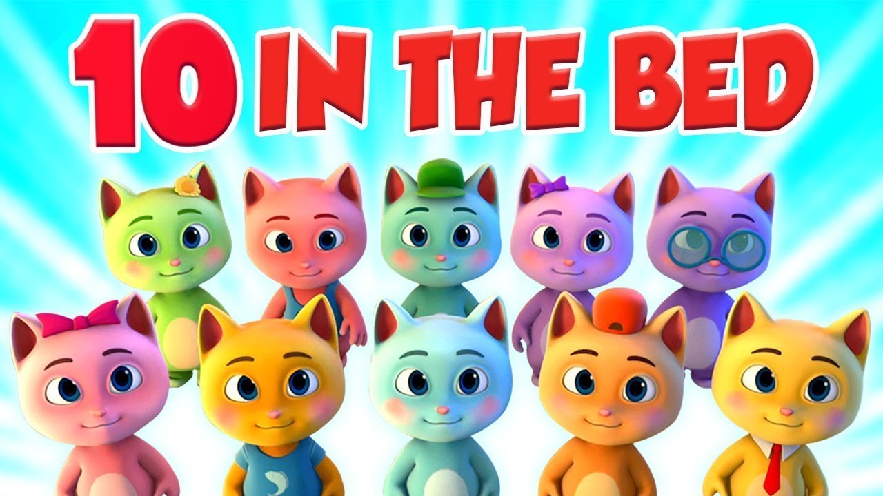 There Were Ten In The Bed | Kids Songs and Nursery Rhymes with YOUR ...