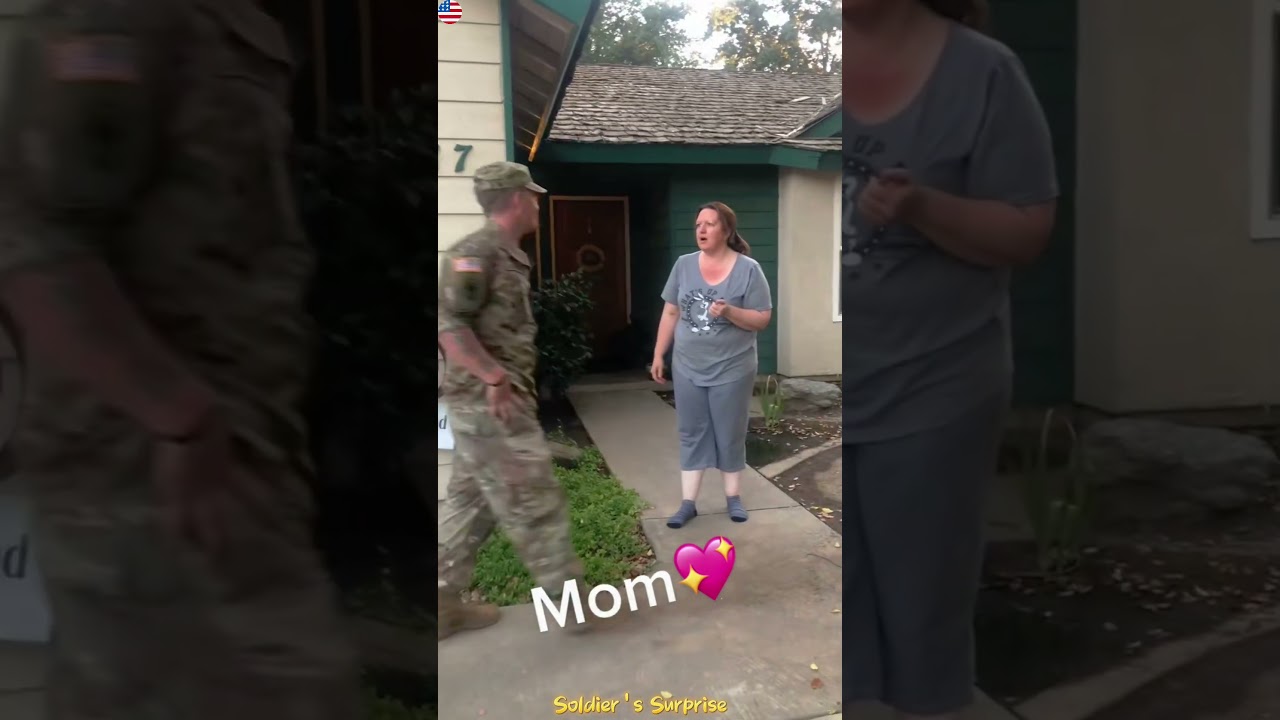 Soldiers coming home and surprise their family ❤️