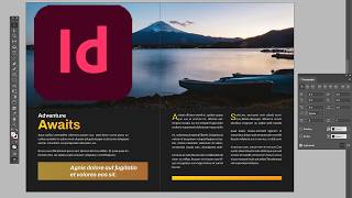 Adding and Adjusting Text in InDesign Tutorial - InDesign and Editorial Design (Free Sample Lesson)