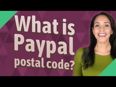 What is Paypal postal code?