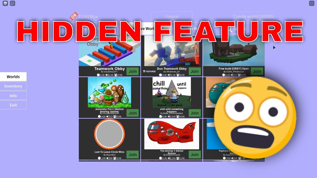 Hidden Feature In Blockate Revealed Youtube - roblox blockate hidden commands