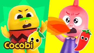 The Taste Song | Color Foods \& Flavours | Kids Songs \& Nursery Rhymes | Cocobi