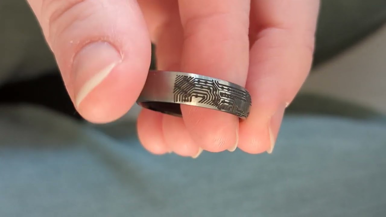 circuit board sample engraving