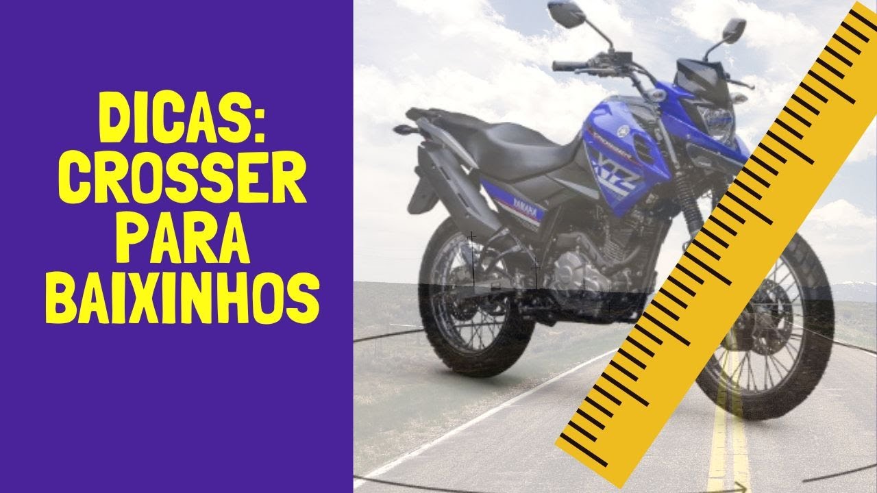 Yamanha Crosser: Ajuste para baixinhos