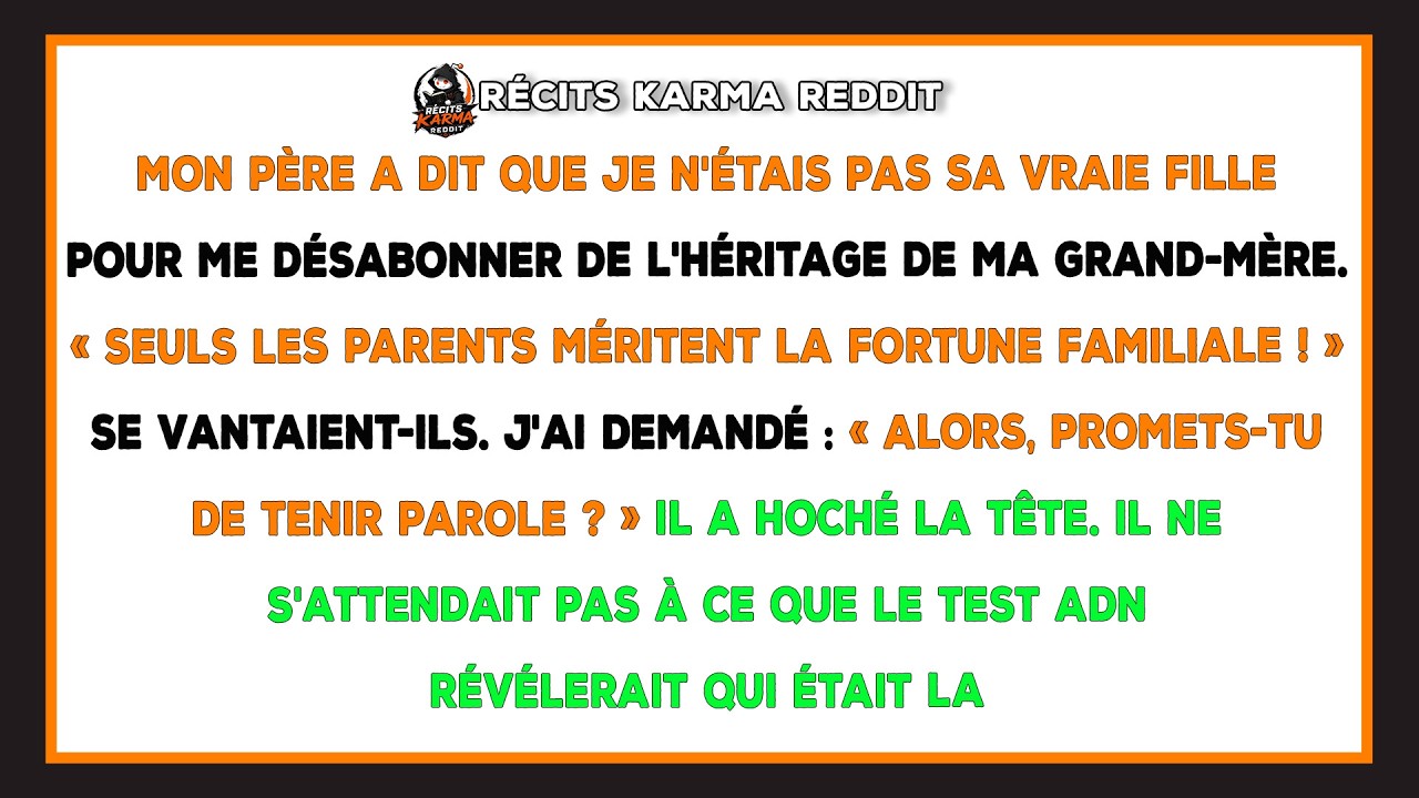 Je n’oublierai jamais le jour où mon père m’a regardée droit dans les yeux, trois jours après l’enterrement de ma grand-mère, pour me lancer : « Tu n’as pas une seule goutte de sang des Beaumont....