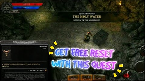 AnimA ARPG The Holy Water Quest |Free Reset (Abilities & Stats)