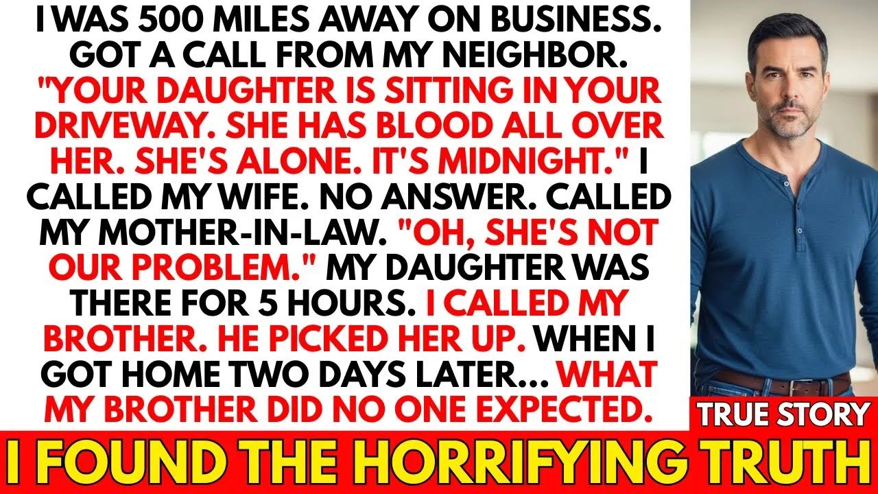 Neighbor Called at Midnight  Daughter Was Alone With Bl00d  MIL Left Her There 5 Hours Ago