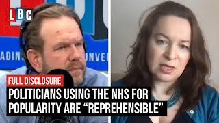 Politicians using the NHS for popularity are “reprehensible” | LBC