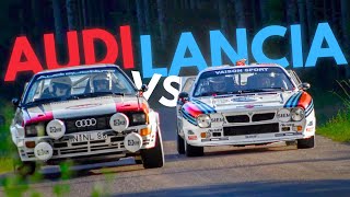 LANCIA contro AUDI. La VERA STORIA