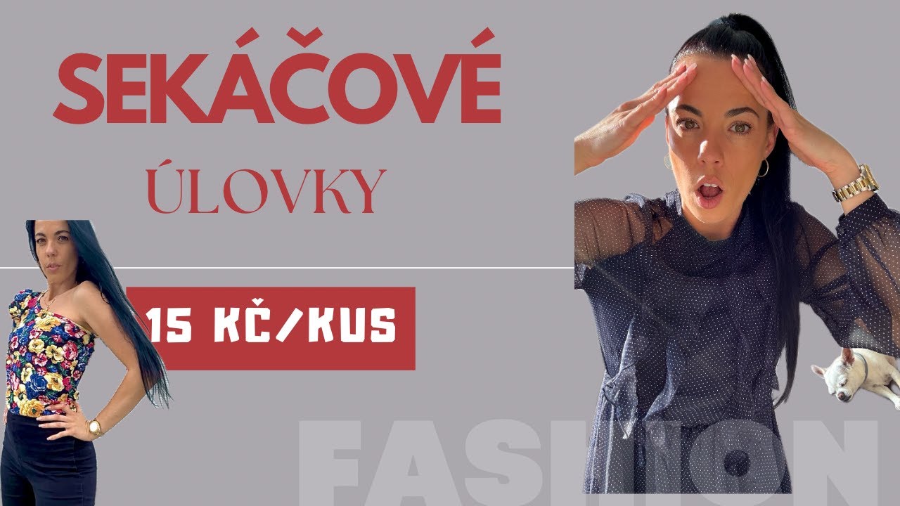 Sekáčové úlovky za 15 Kč