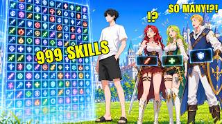 While Everyone Had One Skill, After 55 Regressions He Got All 999 at Once! | Manhwa Recap