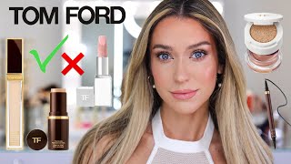 FULL FACE OF TOM FORD MAKEUP & SHADE AND ILLUMINATE CONCEALER REVIEW!