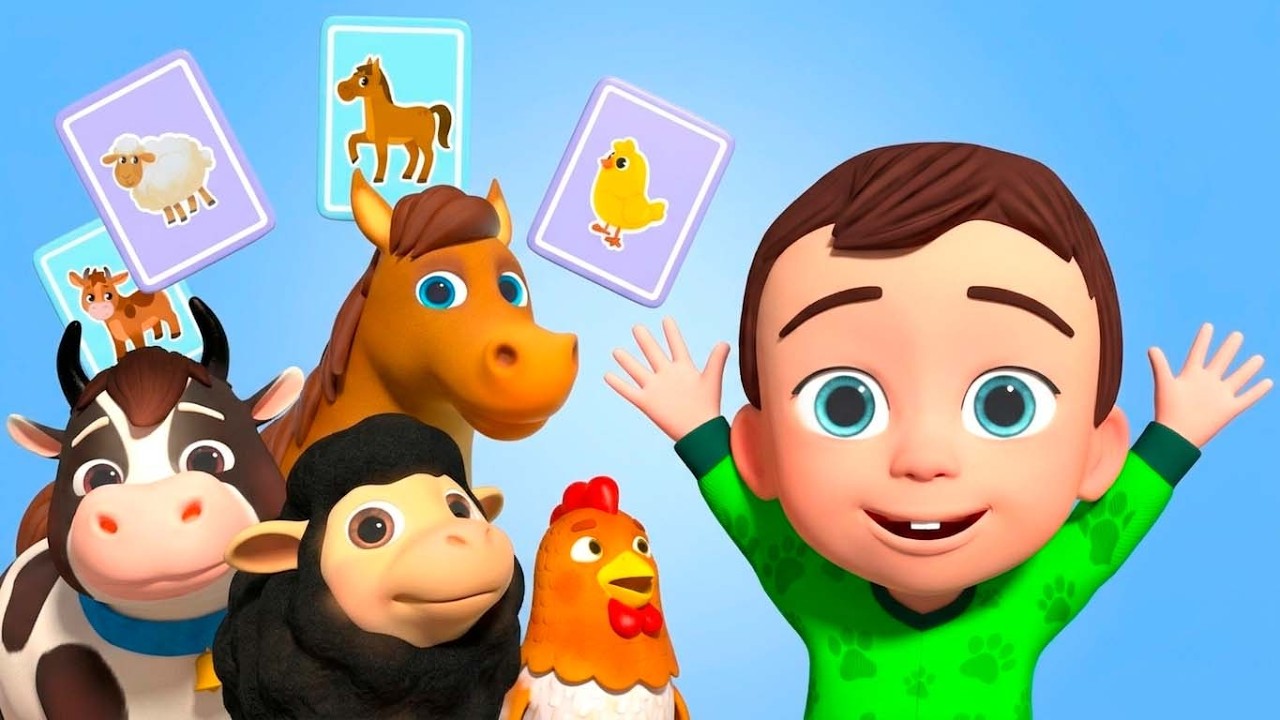Guess the Animal Sound! + More Funny Nursery Rhymes