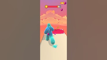 Blob Runner 3D Walkthrough Gameplay Levels#22 (iOS & Android)#shorts