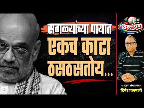 सगळ्यांच्या पायात एकच काटा ठसठसतोय... | Dinesh Kanji | Amit Shah | Cockroach Janata Party |