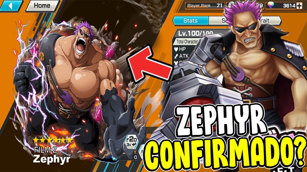 ONE PIECE BOUNTYRUSH』 FILM Z Zephyr 