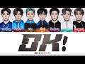 Nct u  ok lyrics color codedhanromeng