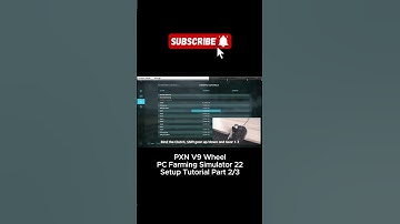 Part 2/3 PXN V9 Steering Wheel & PC Farming Simulator 22 Setup Tutorial. #shorts