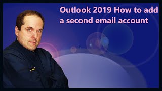 Professor robert mcmillen shows you how to add a second email account
in outlook 2019.