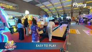 Duckpin Bowling at FUN ASIA EXPO 2026 in Indonesia 🎳