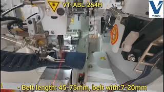 PHON THINH - TAE GWANG: Automatic Double Needle Belt Loop Attaching Machine VITONI VT-ABL-254H