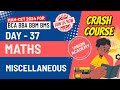 Maths miscellaneous average  ages  day 37  mah cet 2024 for bca bba bms bbm  free crash course