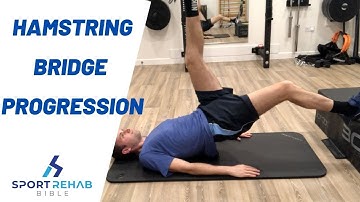Grade 1 Hamstring Strain Rehab Exercises: Hamstring Bridge Single Leg