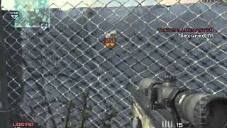 How to cross-map snipe on Dome ((MW3))