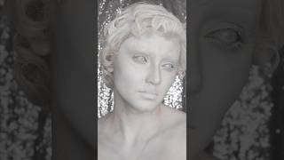 Marble statue ✨ #halloween #halloweenmakeup #makeup