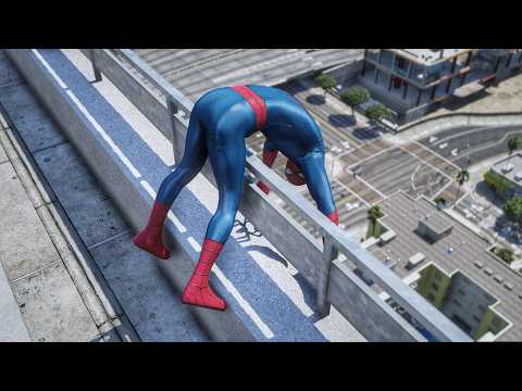 SPIDER-MAN: BRAND NEW DAY – CRAZIEST JUMPS & EPIC FALLS! 🔥 GTA 5 Gameplay #01