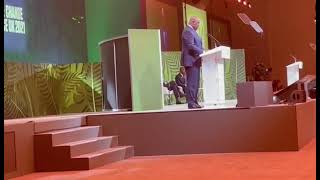 Comifac A La Cop26.Déclaration Du Président De La Rdc Félix Tsisékedi Par Ailleurs Président De Lua